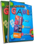 6 Portable Travel Game Activities Notepad On The Go Plane Trip Game 4 x 6-inches (2 Pads and 60 Sheets Each)