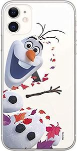 ERT GROUP Original Disney Frozen 2 TPU Case for iPhone 11, Liquid Silicone Cover, Flexible and Slim, Protective for Screen, Shockproof and Anti-Scratch Phone Case