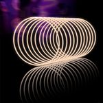 Glow Fever Glow Sticks Bulk 100ct 22'' Glow Necklaces with Connectors, Neon Light Sticks for Party Festivals Raves Concert Birthday Wedding, Peach