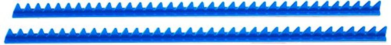 Laser 6976 Sharks Teeth Spanner Organiser - 35 Spanners, Blue