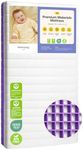 MAMAZING Aerobase Pro Crib Mattress, Dual-Core Spine Support & Breathable Design, PCM Temperature Regulation, Washable Infant & Toddler Mattress, Fits Standard Crib & Toddler Bed (52 x 28 x 3.7 in)