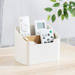 Poeland Remote Control Holder Desk Storage Organizer Box Container for Desk, Office Supplies, Home