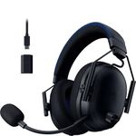Razer BlackShark V3 Pro for PlayStation - Wireless Active Noise Cancellation Esports Headset ANC - TriForce 50 mm Drivers - HyperSpeed 2,4 GHz - THX Spatial Audio - PS5/PC | Black