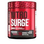 NITROSURGE Shred Thermogenic Pre Workout Supplement - Energy Booster, Instant Strength Gains, Sharp Focus, Powerful Pumps - Nitric Oxide Booster & PreWorkout Powder - 30Sv, Watermelon