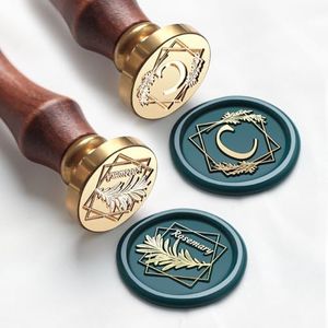 VSECUON Letter C Wax Seal Stamp Rosemary Initial C Wax Stamp and Rosemary Wax Stamp,2pcs Value Pack Wax Seal Kit with Vintage Rosewood Handle Decorative Gift for Wedding Art Invitations Christmas
