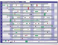 Sasco 12 Month Undated Magnetic A1