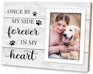 Pet Memorial Gifts, Dog Memorial Gifts, Pet Memorial Picture Frame for 4x6" Photo, Memorial Frame for Loss of Dog Cat, Bereavement Gifts for Pet Loss Gifts, Dog Memorial Gifts for Loss of Dog Cat