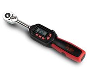 Tapha Tools 3/8 inch Digital Torque Wrench 0.9-19 m-lbs (4.2-85 N-m) Torque Range, Accurate to ±2% Dual Direction, LED and Buzzer Notification, Preset Memory, ISO 6789, Calibrated (WP3N-T085BN)