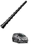 Auto Addict Vehicle Roof Mount Rubber Antenna Mast Flexible Car Replacement Antenna Black for Hyundai Eon