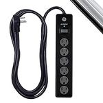 GE 6-Outlet Surge Protector, 10 Ft 