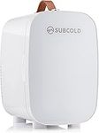 Subcold Pro6 Luxury Mini Fridge Cooler | 6 Litre / 8 Cans | AC and Exclusive USB Power Option | Portable Small Fridge for the Office, Bedroom, Car, Travel, Skincare & Cosmetics (White)