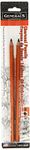General Pencil 557-4B-BP Generals Charcoal Pencil 4B 2 Each, 2 Count (Pack of 1), Black