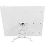 VIVO Universal Adjustable 1m x 1m Drop Ceiling Projector Mount, Suspended Drop-in Ceiling Projection Mounting Kit, White, MOUNT-VP07DP