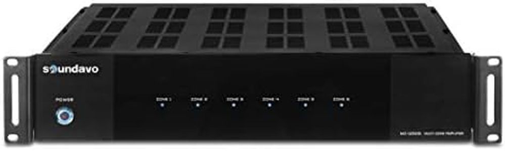Soundavo MZ-1250S Digital Multi-Zone Integrated Amplifier - 12 Channel / 6 Zone System with S/PDIF Input