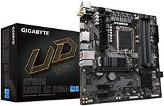 GIGABYTE B760M DS3H AX DDR4 (LGA 1700/ Intel/ B760/ M-ATX/ DDR4/ 2* M.2/ PCIe 4.0/ USB 3.2 Gen 2 Type-C/WiFi 6E/ 2.5GbE LAN/Q-Flash Plus/PCIe EZ-Latch/Gaming Motherboard)