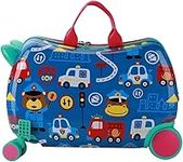 Kids Luggage with Spinner Wheels,Ri