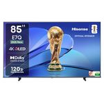 Hisense 215 cm (85 inches) E7Q Series 4K Ultra HD Smart QLED TV 85E7Q (Black)