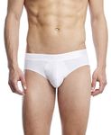 2(X)IST Pima Cotton Bikini Brief Underwear, White, Medium