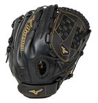 Mizuno 312460.FR90.15.1250 MVP Prime GMVP1250PF2 - Infield Mitt, Black, 12 1/2" - Left Hand Throw