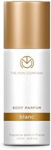 The Man Company Blanc Perfume for Men - 120ml | Premium Luxury Long-Lasting Fragrance Spray | No Gas Deodorant for Men