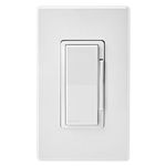 Decora Smart Wi-Fi Dimmer Switch, Wire-Free, DAWDC-1BW, White