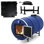 Sonret Barrel Fire Kit – Perfect for 30-55 Gallon Barrel Metal Barrel - Camping Equipment Barrel Stove Kits - Fire Wood Camp Stove Fire Barrel Kit for Emergency Heating & Cooking and Survival…