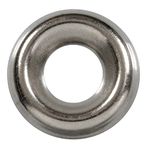 100 Qty #6 Stainless Steel Countersunk Finish Washers | 304 SS Finishing Cup (BCP573)