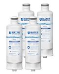 Waterspecialist WS645A Refrigerator Water Filter, Replacement for Samsung® DA97-17376B, HAF-QIN/EXP, HAF-QIN, RF28T5001SR, DA97-08006C, RS27T5200SR, RF28R7351SG, RF24R7201SR, RF27T5201SR, 4 Pack