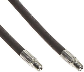 Apache 98398250 3/8" x 96" 2-Wire Hydraulic Hose Male x Male Assembly, Black, L