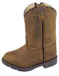 Smoky Mountain Toddler Hopalong Cowboy Boots - Brown Distress Toddler 8