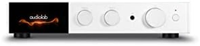 Audiolab 9000a Integrated Amplifier with Built in DAC, USB and Bluetooth Stream (Aluminium Silver)