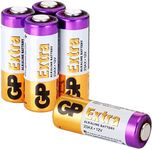 23A X 12v Battery Alkaline Batteries Pack of 5 (Also Known as 23A / 23AE / MN21) Batteries 1.5V by GP Batteries Type 23AX 12V Cell Size Extra Alkaline