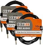 Gearlux Instrument/Guitar Cable, Bl