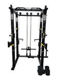 GYM24 EQUIPMENTS Functional Trainer with Power Rack Model Jumbo (Plate Loaded)