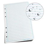 Rite in the Rain All-Weather Loose Leaf Paper, 4 5/8" x 7", 32# White, Universal Pattern, 100 Sheet Pack (No. 372)