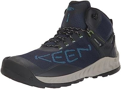 KEEN Men's Nxis Evo Mid Waterproof Hiking Boots, Naval Academy Ipanema, 12 US