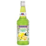 Manama Lemon Syrup 750ML Mixer for Mocktails, Cocktails, Drinks, Juices, Beverages | Non Alcoholic Mix