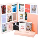 Lamare Vision Board Kit - 150 Vision Board Pictures, Quotes - Interchangeable Cut Vision Board Book - Create, Visualize, Inspire - Vision Board Supplies, Dream Board, Mood Board, Collage Book