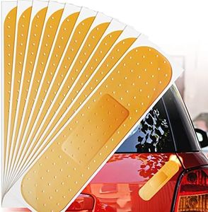 10 Pieces Car Funny Bandage Large Bumper Sticker Big Size Bandage Auto Car Stickers 10 x 2.6 Inches RV Decals Truck Window Decals Funny Decals Automotive Decals for Car Truck Vehicle Window