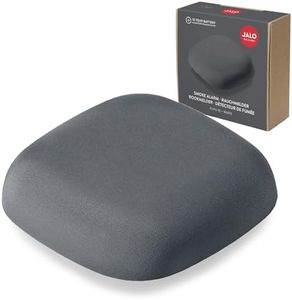 Jalo Kupu 10 Détecteur de Fumée - Alarme Incendie Optique pour la Maison - 10 Ans Pile au Lithium - Design Scandinave - Gris
