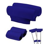 Underarm Crutches Padded Crutch Pads with Hand Grips Padding Handle Covers for Adult
