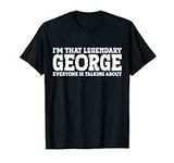 George Personal Name Funny George T