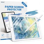 3 PACK Paper Screen Protector for iPad 9th/8th/7th Generation(10.2 inch), Matte PET Film for iPad 9th/8th/7th Screen Protector, Anti Glare Screen Protector