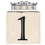 NACH Marble Tile House Numbers for 