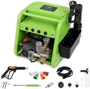 Yoking Electric Pressure Washer, Max 2200 PSI, 3.2 GPM, Triplex Pump