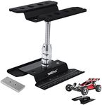 HobbyPark Aluminum RC Car Stand Work with Weight Station Repair Tools for 1/12 1/10 1/8 Crawler Truck Buggy Traxxas Redcat Axial RC4WD Tamiya HPI Black