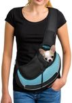 YUDODO Pet Dog Sling Carrier Breathable Mesh Travel Safe Sling Bag Carrier for Dogs Cats