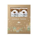 Angel Dear Cuddle Twin Set, Greyish Blue Raccoon