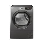 Hoover H-DRY 350 Freestanding Condenser Tumble Dryer, 10 Kg, Class B, Wi-Fi & Bluetooth, Four Drying Levels, Aquavision & Advanced Care, White, 59.6x60.4x85 cm - HRE C10TBER-80