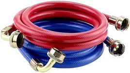 Rubber Washing Machine Hoses 6FT wi